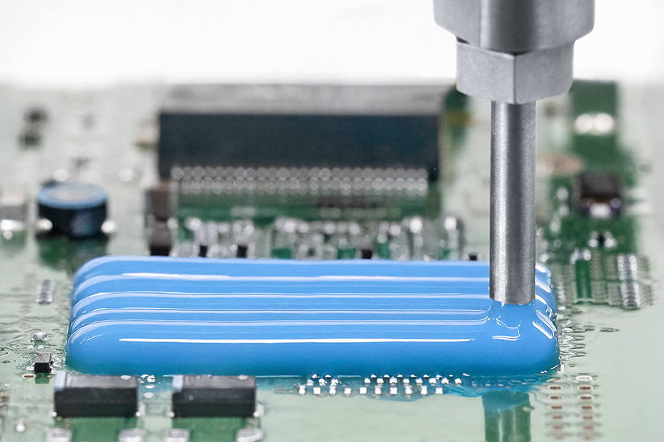 Wevo’s 2K silicone adhesive enables efficient production with adjustable pot life and curing.